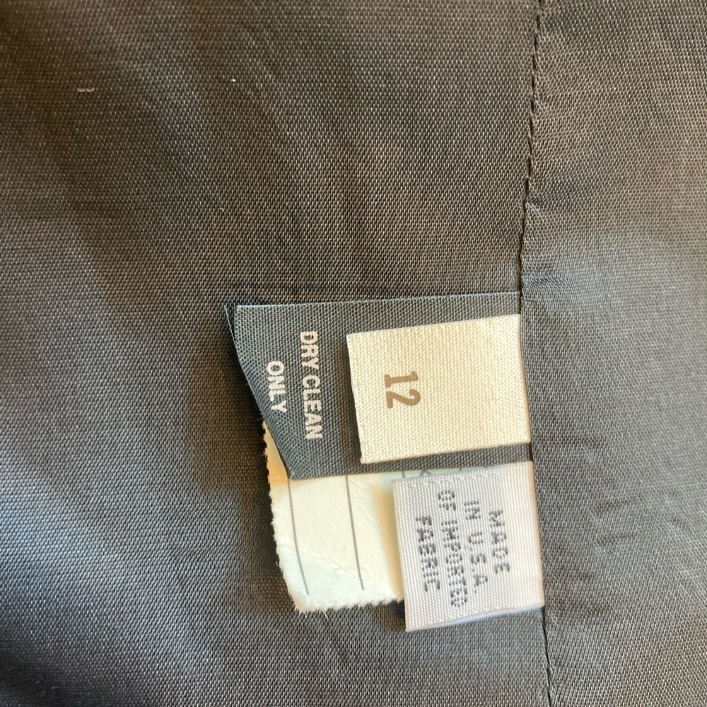 1980's Vintage David Hayes boxy black jacket size 12 - Picture 7 of 8